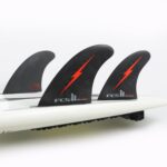סט חרבות Nathan Florence Big Wave Tri Fins – Performance Glass, Black, LRG