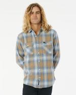 חולצה משובצת COUNT FLANNEL SHIRT yucca