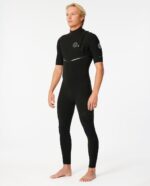 חליפת גלישה קצרה בידיים גברים – E-Bomb Zip Free 2/2 Short Sleeve Wetsuit