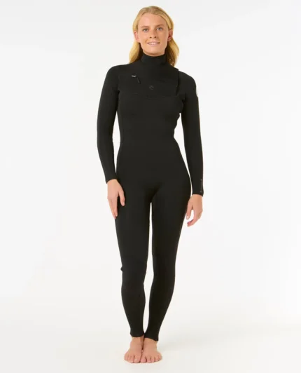 Womens Dawn Patrol 4/3 Chest Zip Steamer Wetsuit