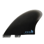 סט חרבות Performer Keel Twin Fins - L-XL, Perfomance Glass, Black