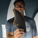 סט חרבות Album Keel Twin Fin Set – S-M, Performance Glass, Black/Gold