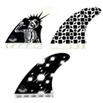 סט חרבות ברניז ל-Futures עם עיצוב ייחודי – פיברגלאס וכוורת האני קומב לגלישה מהירה ותגובתית