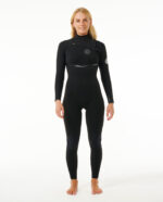 Womens E-Bomb 4/3 Chest Zip Wetsuit Steamer