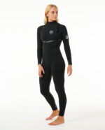 Womens E-Bomb 4/3 Chest Zip Wetsuit Steamer