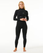 Womens E-Bomb 4/3 Chest Zip Wetsuit Steamer