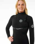 Womens E-Bomb 4/3 Chest Zip Wetsuit Steamer