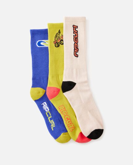 גרביים Retro Crew Sock - 3 Pack