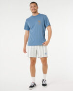 MOD CALI STRIPE VOLLEY מכנסיים קצרים גברים