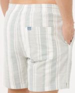MOD CALI STRIPE VOLLEY מכנסיים קצרים גברים