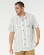 MOD CALI STRIPE S/S SHIRT חולצה מכופתרת