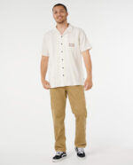 MOD CALI STRIPE S/S SHIRT חולצה מכופתרת