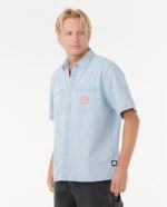 RAW ENERGY DENIM S/S SHIRT חולצה מכופתרת