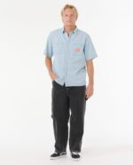 RAW ENERGY DENIM S/S SHIRT חולצה מכופתרת