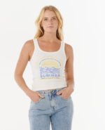 SUMMER STANDARD RIB TNK גופיה