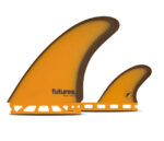 סט חרבות FUTURES AKILA TWIN + 1 Fiberglass Orange/Brown