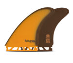 סט חרבות FUTURES AKILA TWIN + 1 Fiberglass Orange/Brown