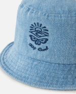 DENIM SHORT BRIM BUCKET HAT כובע