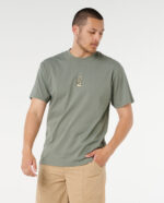 SEARCH STACK EMBROID T חולצת טי