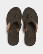 OXFORD OPEN TOE כפכפי עור
