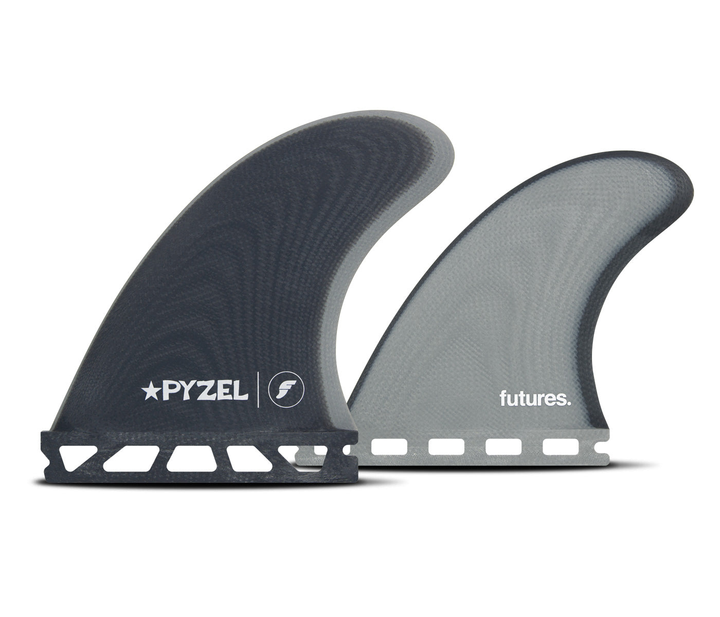 סט חרבות FUTURES PYZEL PADILLAC QUAD Fiberglass Universal  Blue/Grey