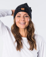 FLECKER POM POM BEANIE כובע צמר - כובעי צמר