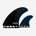 סט חרבות FUTURES RASTA QUAD Honeycomb Medium Black/Teal