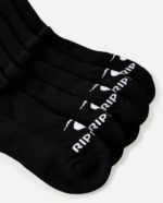 BRAND CREW SOCK 5 PK