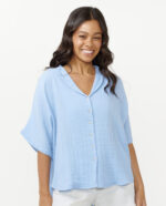 חולצה קצרה לנשים – PREMIUM SURF S/S SHIRT