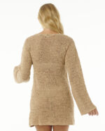SOLEIL CROCHET MINI DRESS
