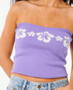 חולצה קצרה לנשים – CALA NIGHTS HIBISCUS BANDEAU