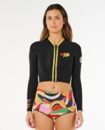 G BOMB 1.5 LS FZ CROP JKT
