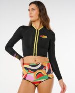 G BOMB 1.5 LS FZ CROP JKT