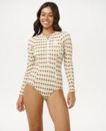 LOTTIE CHECK LS UPF SURFSUIT