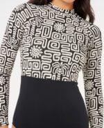 SUNSET JACQUARD SURFSUIT