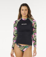 MOLOKAI LS FLORAL INSERT חולצה ארוכה לנשים