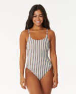 TROPICS STRIPE CHEEKY ONEPIECE