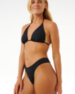 תחתון ביקיני – Beach Party High Leg Cheeky Coverage Bikini Bottom