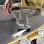 סט חרבות Panda Twinzer Fins – S-M, Performance Glass, White
