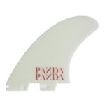 סט חרבות Panda Twinzer Fins – S-M, Performance Glass, White