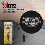שרף תיקון פוליאסטר לאור חלש – Solarez Polyester Low-Lite 1 oz