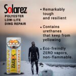 שרף תיקון פוליאסטר לאור חלש – Solarez Polyester Low-Lite 1 oz