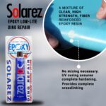 שרף תיקון אפוקסי לאור חלש – Solarez Epoxy Low-Lite 1 oz