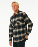 חולצה מכופתרת ארוכה לגברים – COUNT FLANNEL SHIRT