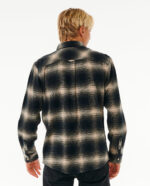 חולצה מכופתרת ארוכה לגברים – COUNT FLANNEL SHIRT