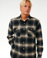 חולצה מכופתרת ארוכה לגברים – COUNT FLANNEL SHIRT