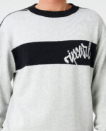 סווטשירט ארוך לגברים – PANEL BEATER KNIT CREW