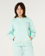 קפוצ'ון לילדות - HIBISCUS HEAT LOGO HOOD - GIRL
