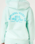 קפוצ'ון לילדות – HIBISCUS HEAT LOGO HOOD – GIRL
