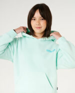 קפוצ'ון לילדות – HIBISCUS HEAT LOGO HOOD – GIRL